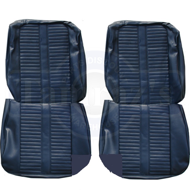 1965 Pontiac 2+2 Front and Rear Seat Upholstery Covers